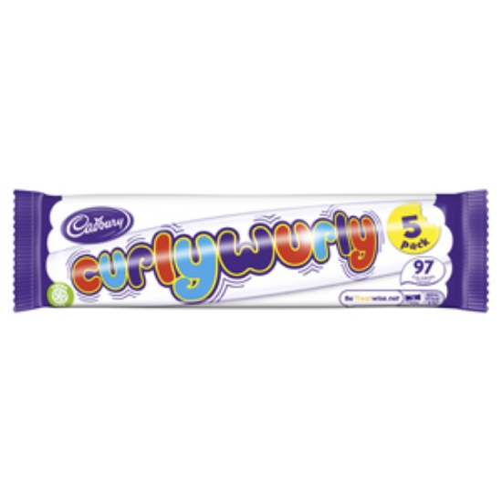 Picture of Curly Wurly MULTIPACK 5pk 21.5g  x28